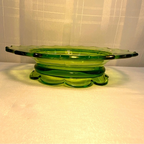 COPY - 1904 VOGUE ENAMELLED ROSES ROUND COVERED BUTTER DISH JEFFERSON GLASS COM… - Picture 8 of 14